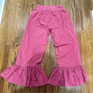 Matilda Jane Cropped Ruffle Womens Pants